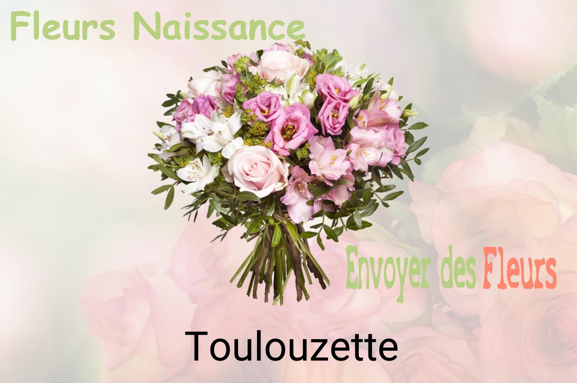 Bouquet de fleurs de naissance livré à Toulouzette