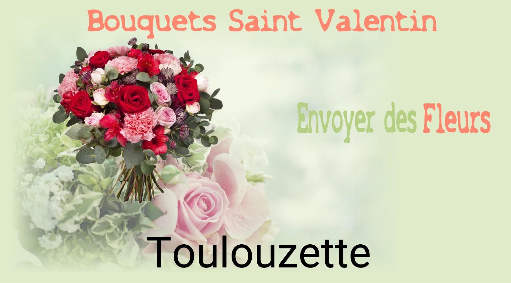 Roses de Saint-Valentin livrées à Toulouzette